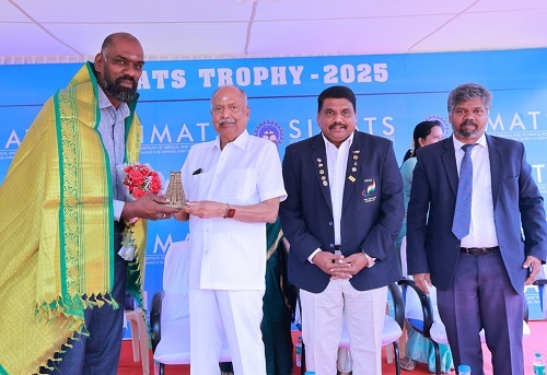 SIMATS Conducted Chennai Regional Level Sports Competitions for School Students SIMATS Conducted Chennai Regional Level Sports Competitions for School Students