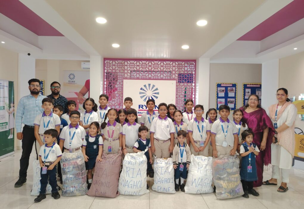 Ryan International Academy Organises Textile Recycling Drive to Encourage Eco-Conscious Living