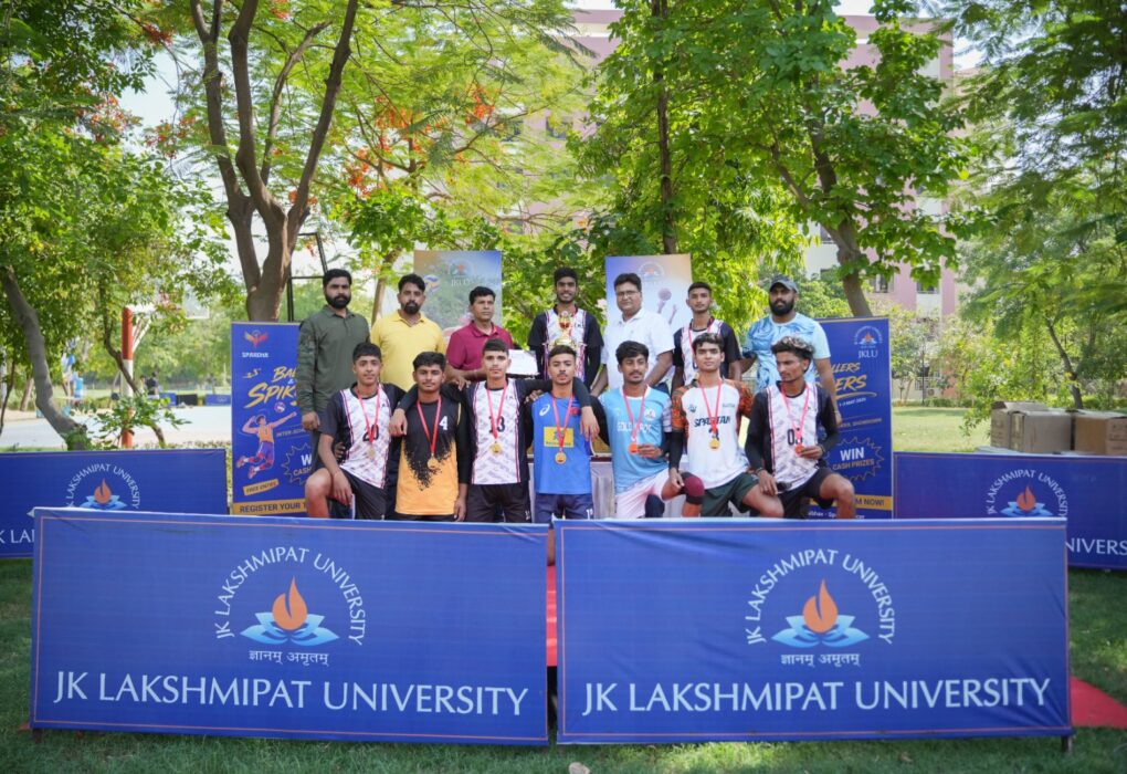 JKLU Successfully Concludes Ballers & Spikers Tournament, Celebrating Young Sporting Talent Across Rajasthan