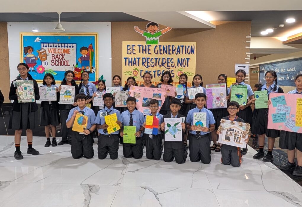 700+ Students of Witty International School, Borivali Unite for the Net Zero Campus Challenge on World Environment Day