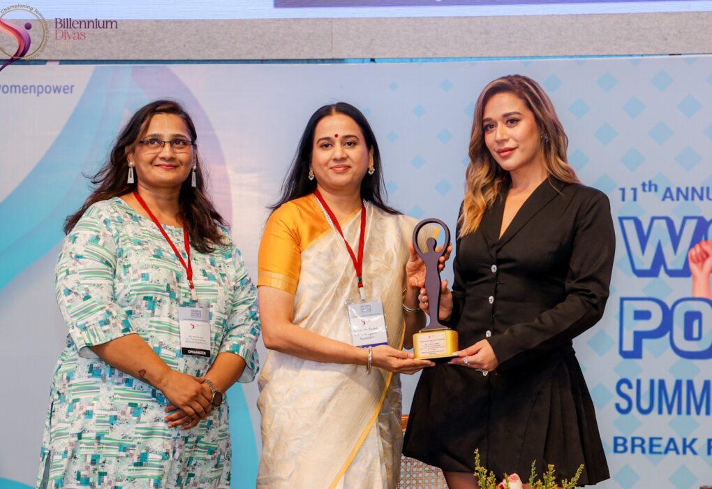 MET Management Representative Mrs. Vishakha Bhujbal Honoured with 'Women Power Impact Creator of the Year Award'