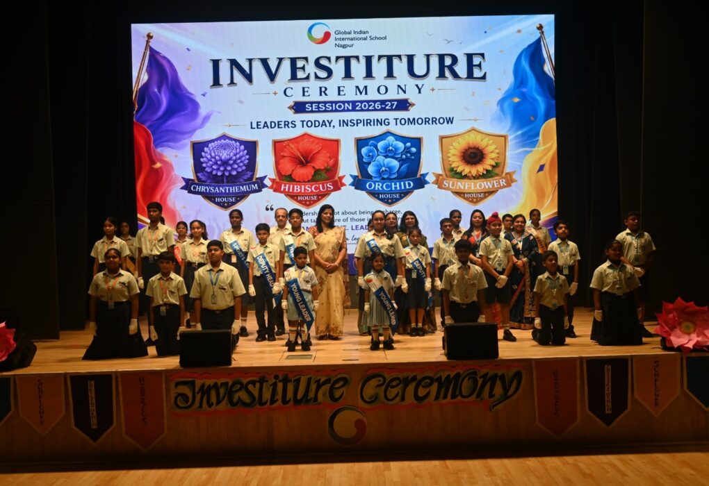 Young Leaders Take Charge at GIIS Nagpur Investiture Ceremony