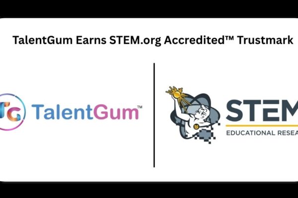 TalentGum Receives STEM.org Accredited™ Educational Experience Trustmark