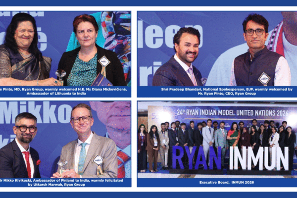 Ryan Group of Schools Hosts the 24th Indian Model United Nations in the Capital